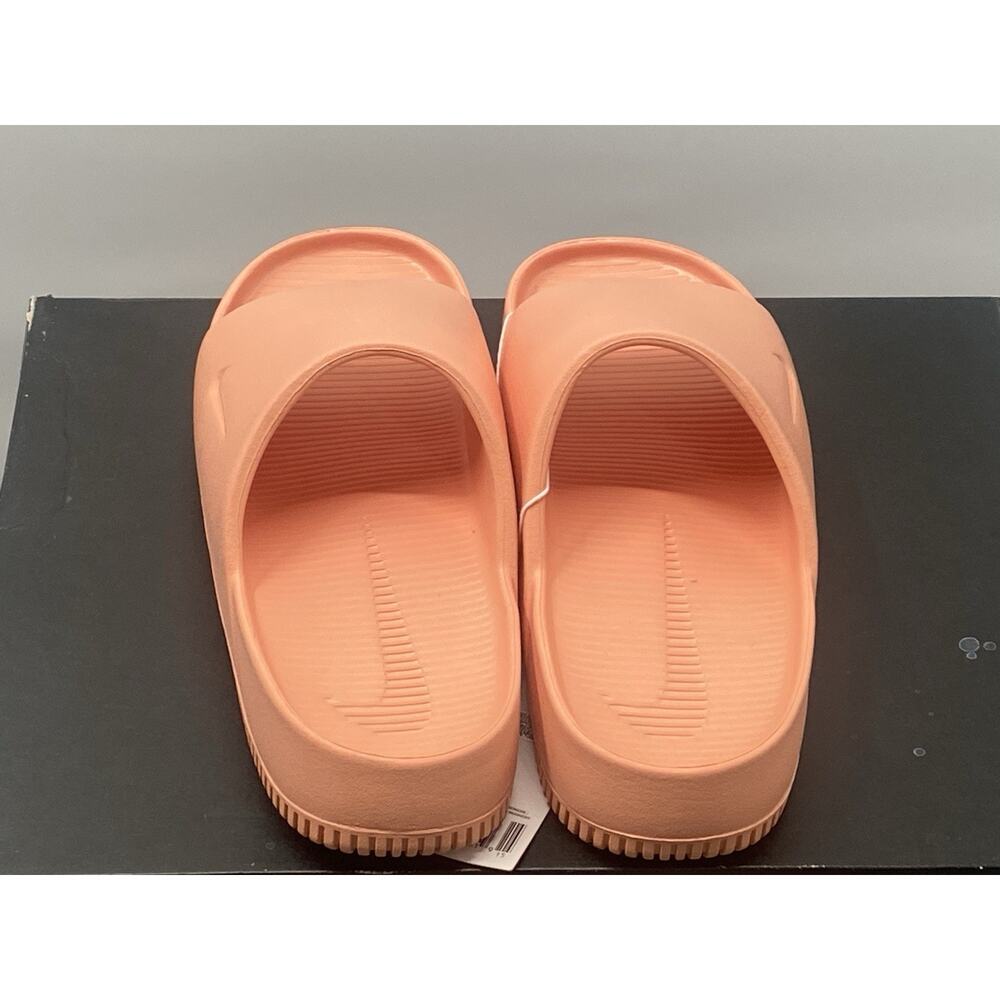 Nike Women’s Calm‎ Slides Size 9 Apricot Casual Beach Comfort - Picture 4 of 5